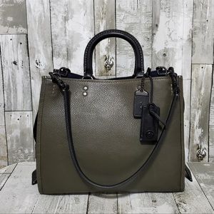 Olive Green Coach Rogue 1941 Handbag